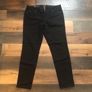 Loft Modern Skinny black jeans